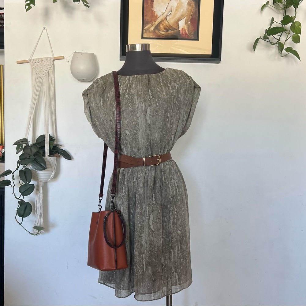 Michael Kors Camel/Tan Dress SZ: 12